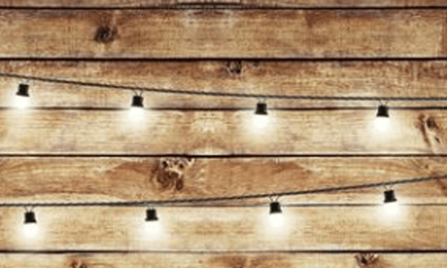 Wood with Lights